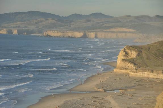 O magnífico visual da rodovia One, entre San Francisco e Santa Cruz, no litoral da Califórnia, nos Estados Unidos